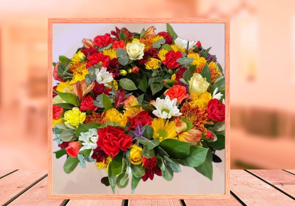 Bright and Beautiful Wreath