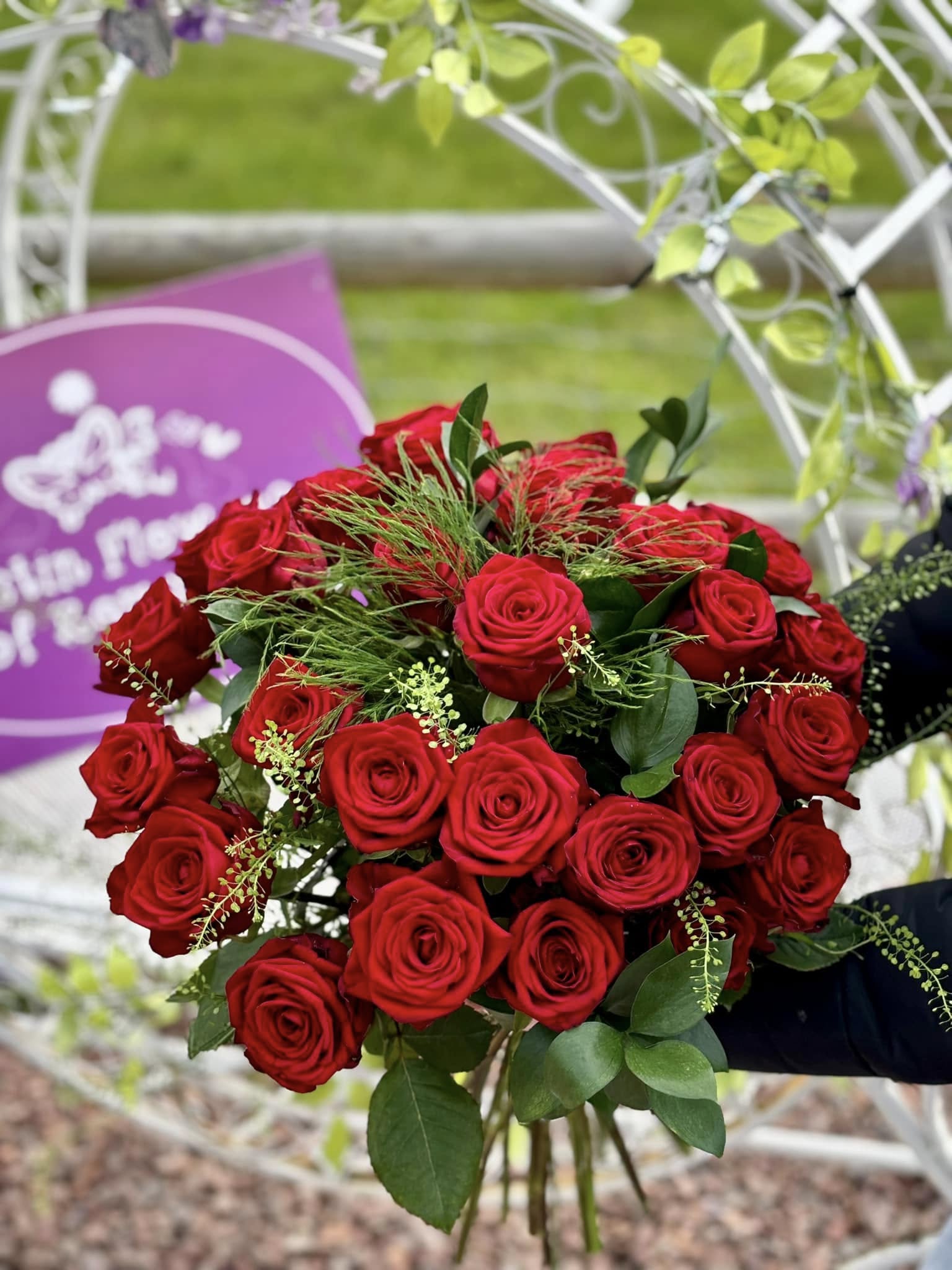 24 Naomi Roses – Austin Flowers of Romsley