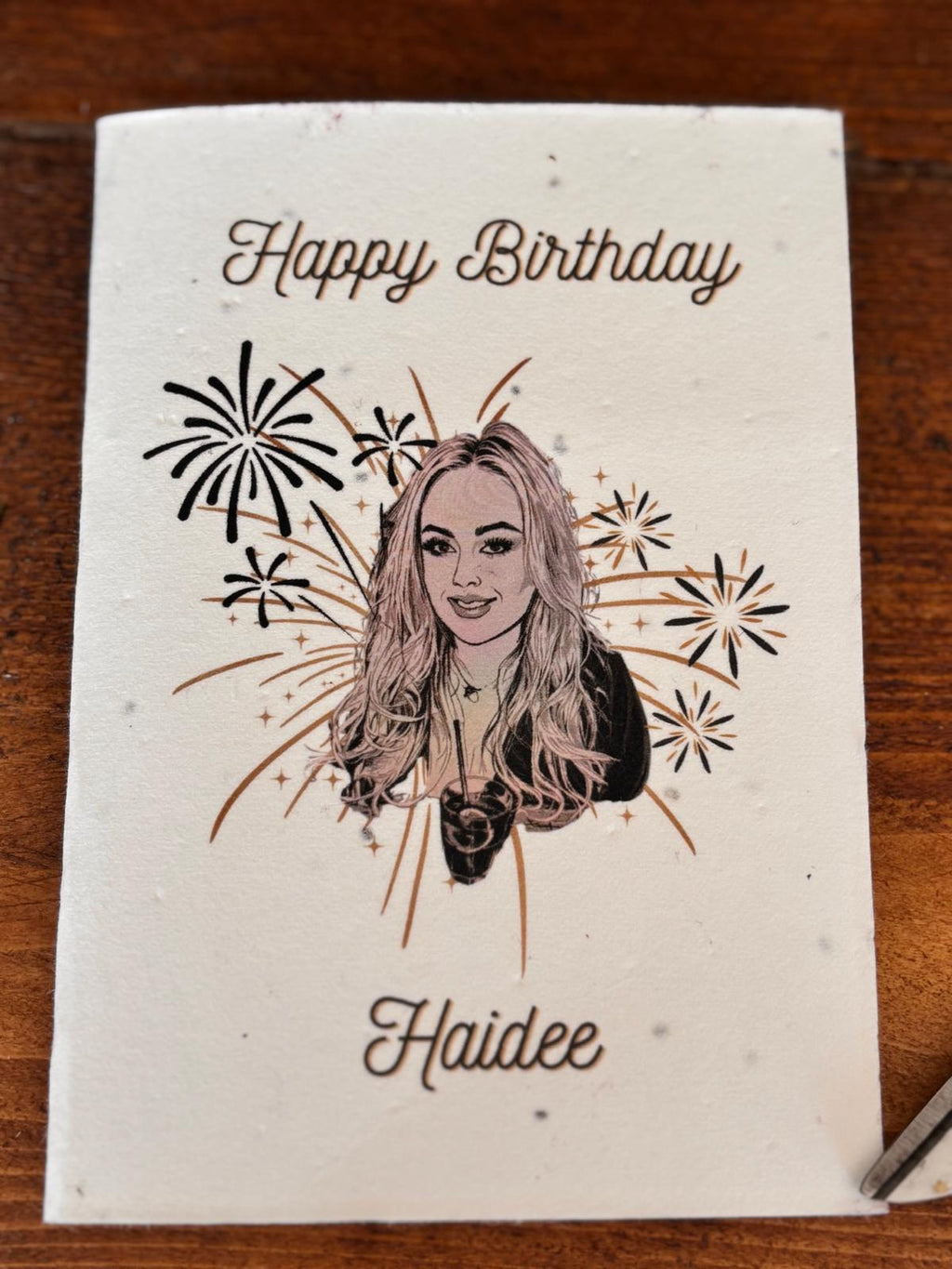 Seeded Greeting Cards