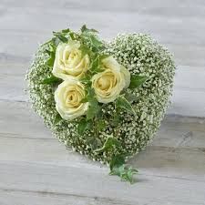 Gypsophila and Rose Heart