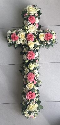 Pink and Cream Loose Cross