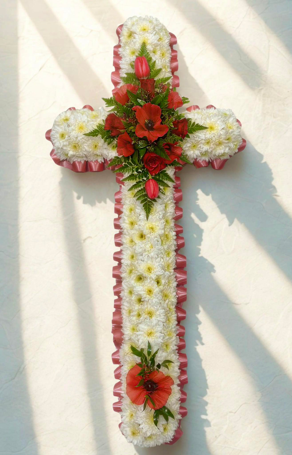 Simple Cross With Ribbon