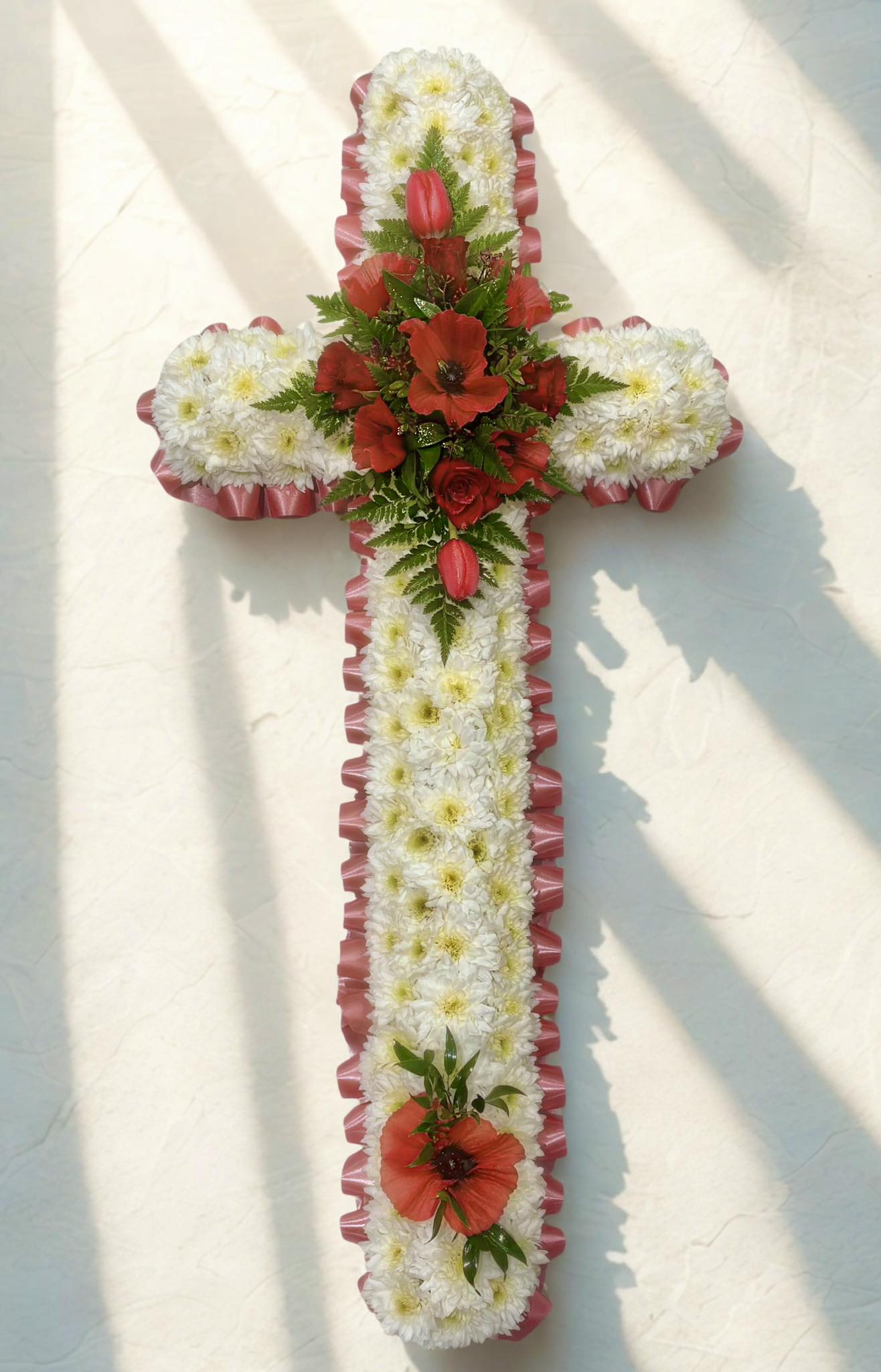 Simple Cross With Ribbon