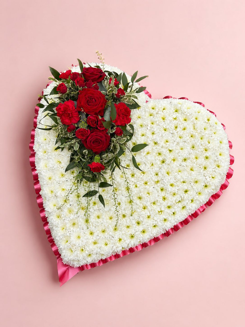 Ribboned Based Heart