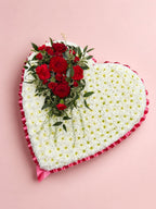 Ribboned Based Heart