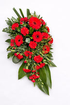 Contemporary Red Single Ended Spray