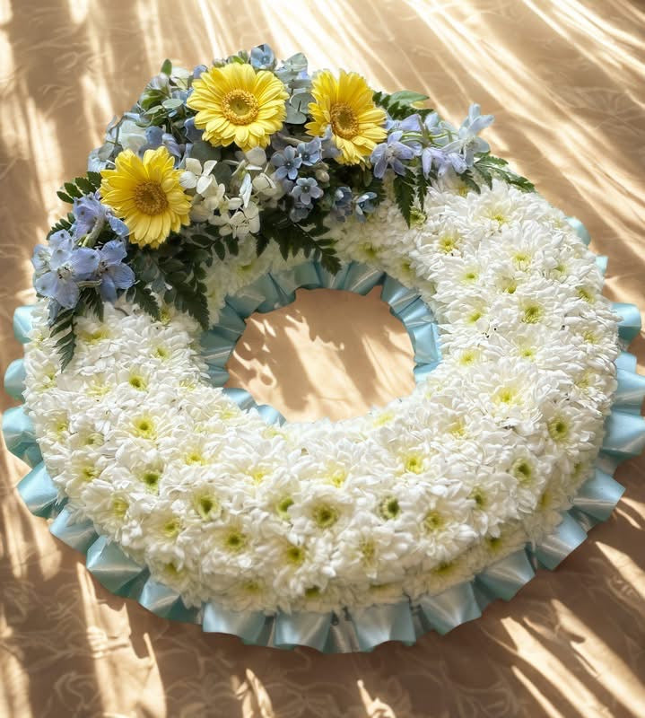 Sunny skies wreath
