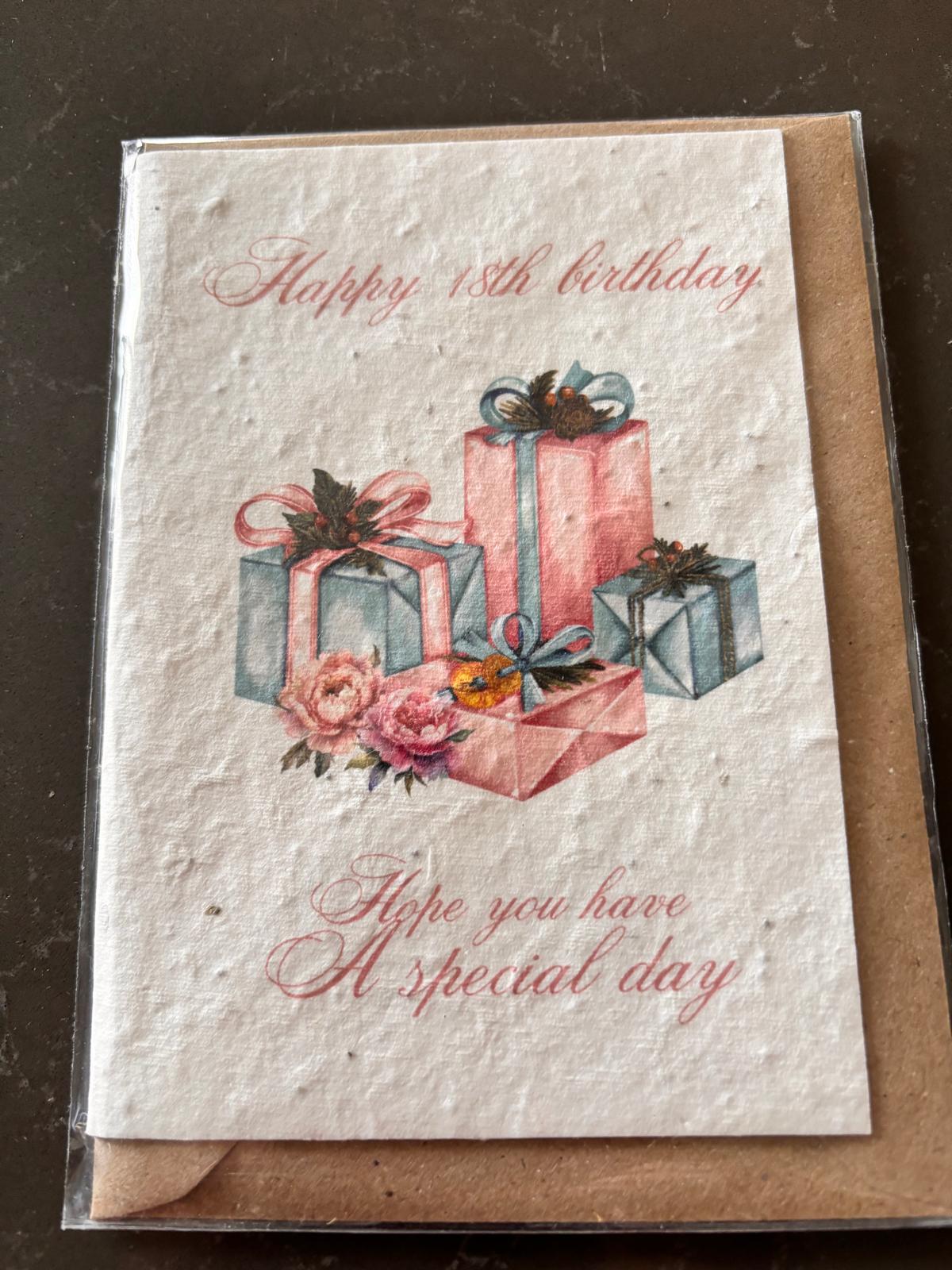 Seeded Greeting Cards