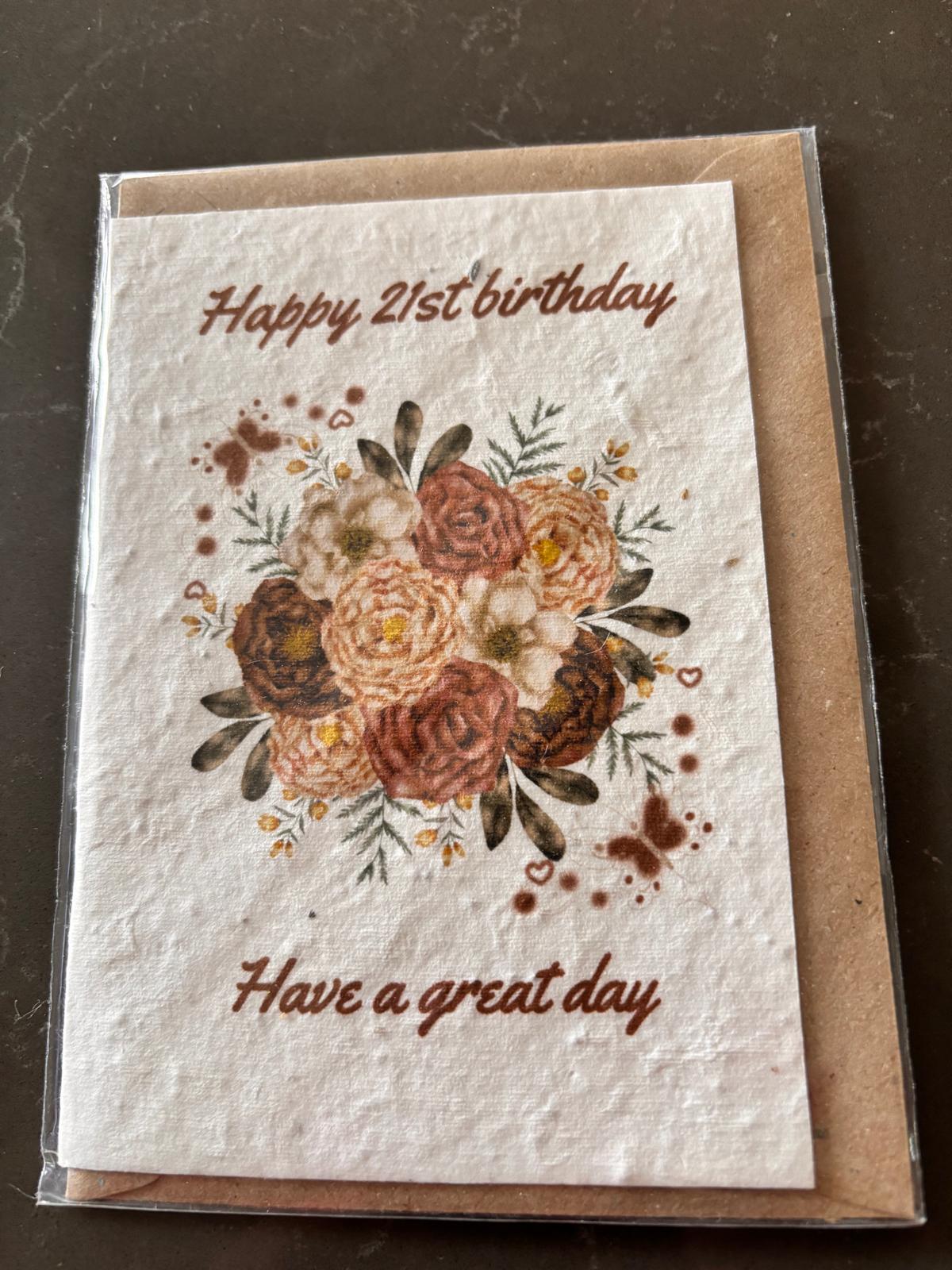 Seeded Greeting Cards