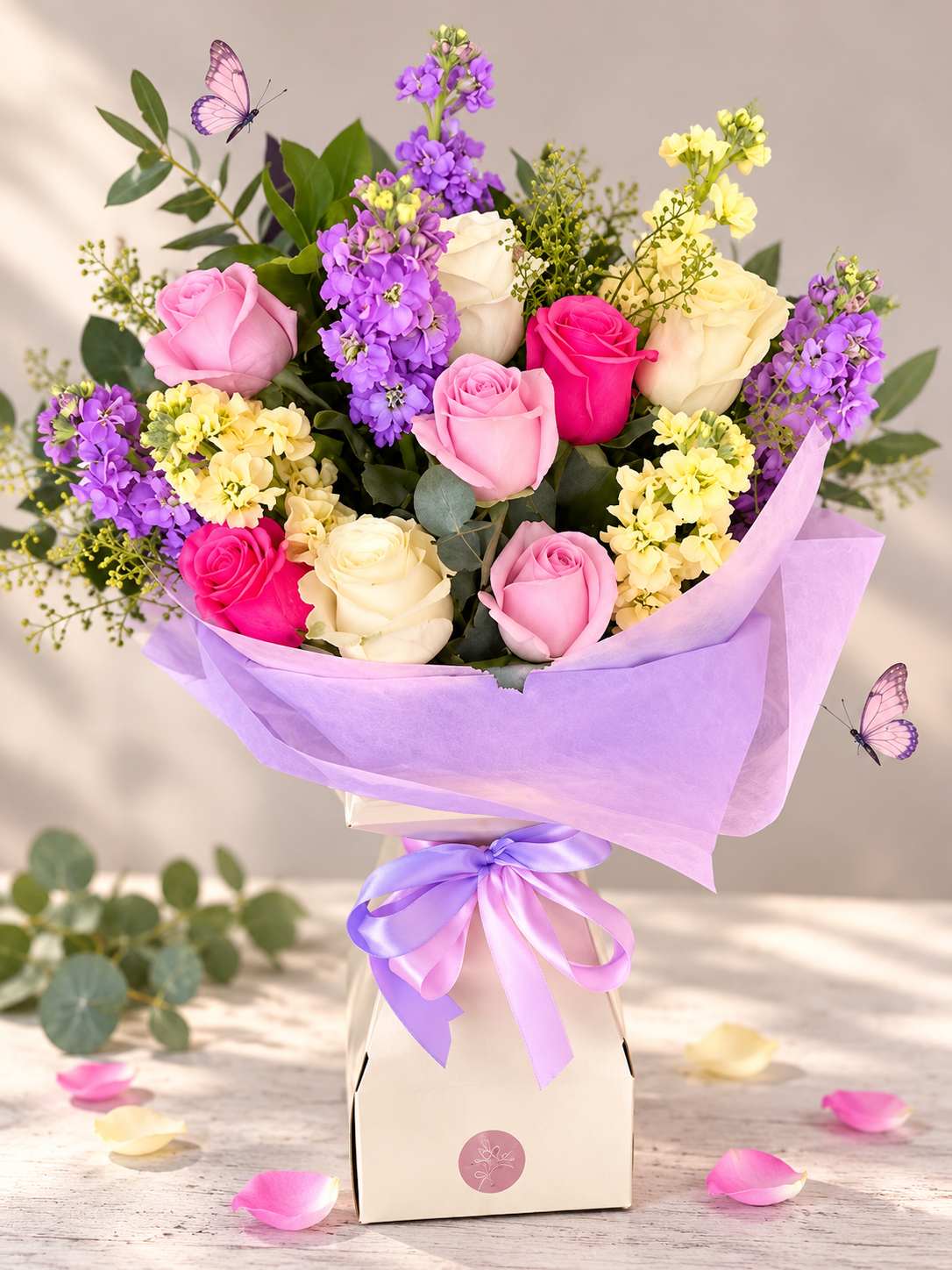 Stock full of Roses